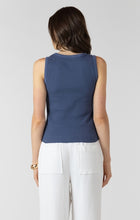 Load image into Gallery viewer, Waffle Knit Tank Top - Blue