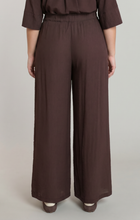 Load image into Gallery viewer, Flowy Wide Leg Pants - Dark Chocolate
