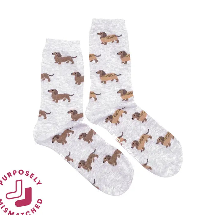 Women's Weiner Dog Socks - Friday Sock Co.