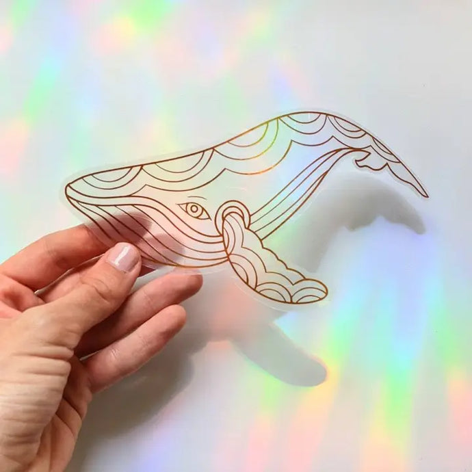 Whale Suncatcher - Prismatic Kitty