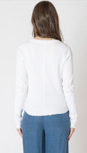 Load image into Gallery viewer, Thermal Tee - White