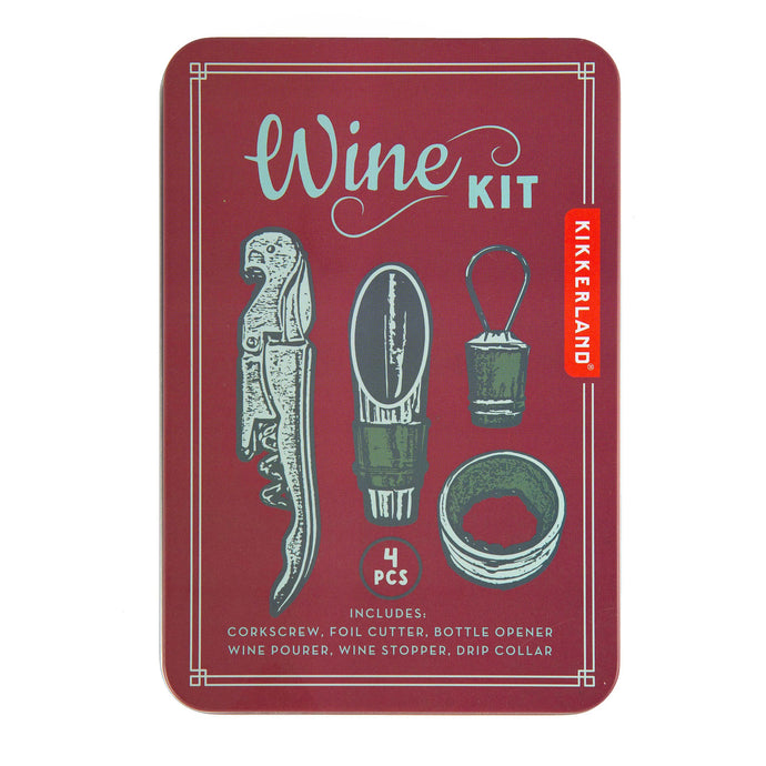 Wine Kit - Kikkerland