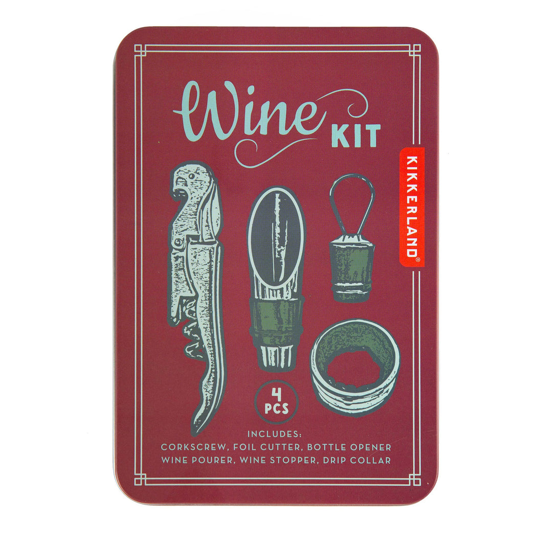 Wine Kit - Kikkerland