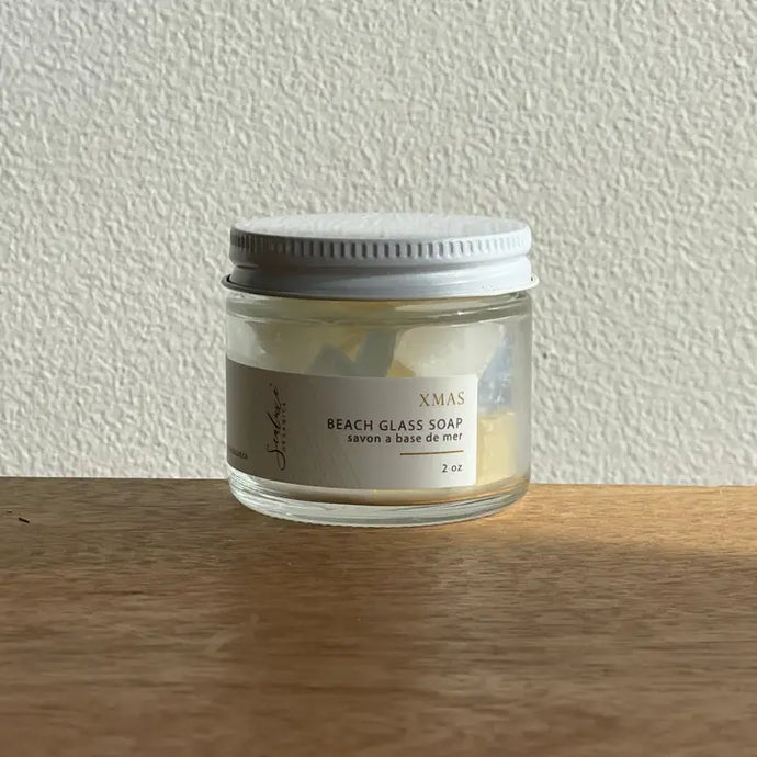 Xmas Beach Glass Mini Soap - Sealuxe