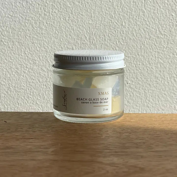 Xmas Beach Glass Mini Soap - Sealuxe