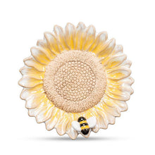 Load image into Gallery viewer, Flower &amp; Bee Plates Assorted Colors
