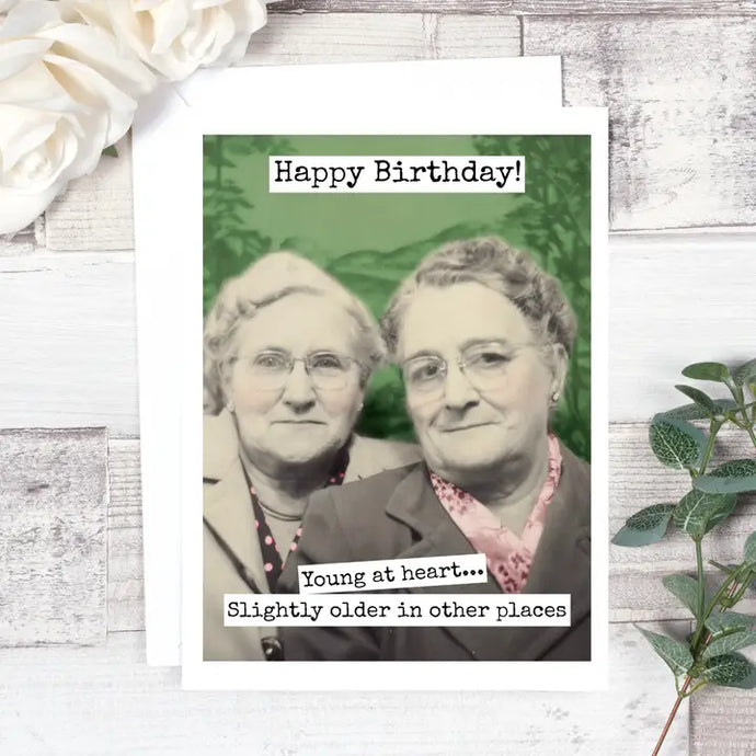 Young at Heart - Birthday Card