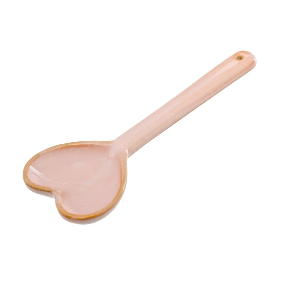 Sweetheart Ceramic Spoon - Blush