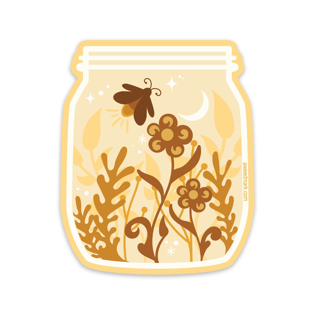 Nature In A Jar - Sticker