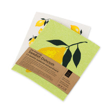 Load image into Gallery viewer, Lemon Dishcloths Set of 2