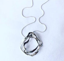 Load image into Gallery viewer, Keeping Afloat Kelp Round Sterling Silver Necklace