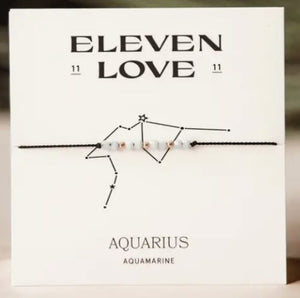 Aquarius Zodiac Wish Bracelet - Eleven Love