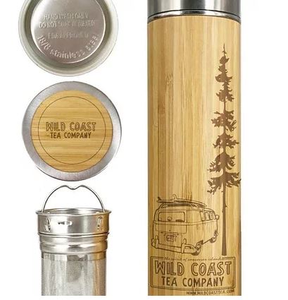 Bamboo Tea Infuser- Wild Coast Tea Company