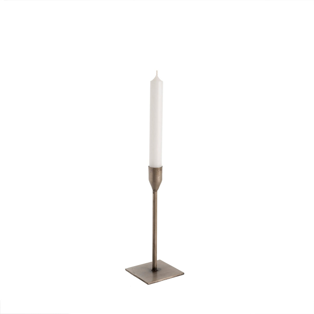 Medium Bonita Candlestick - Silver