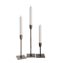 Load image into Gallery viewer, Large Bonita Candlestick - Silver