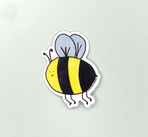 Bumble Bee Vinyl Sticker- Little May Papery
