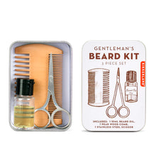 Load image into Gallery viewer, Gentleman&#39;s Beard Kit in Tin