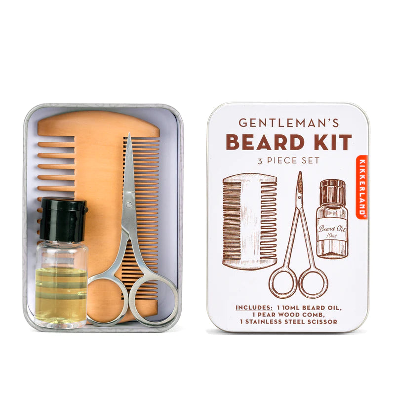Gentleman's Beard Kit in Tin