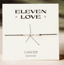 Load image into Gallery viewer, Cancer Zodiac Wish Bracelet - Eleven Love
