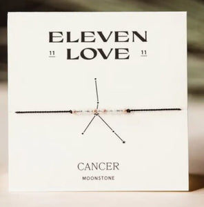 Cancer Zodiac Wish Bracelet - Eleven Love