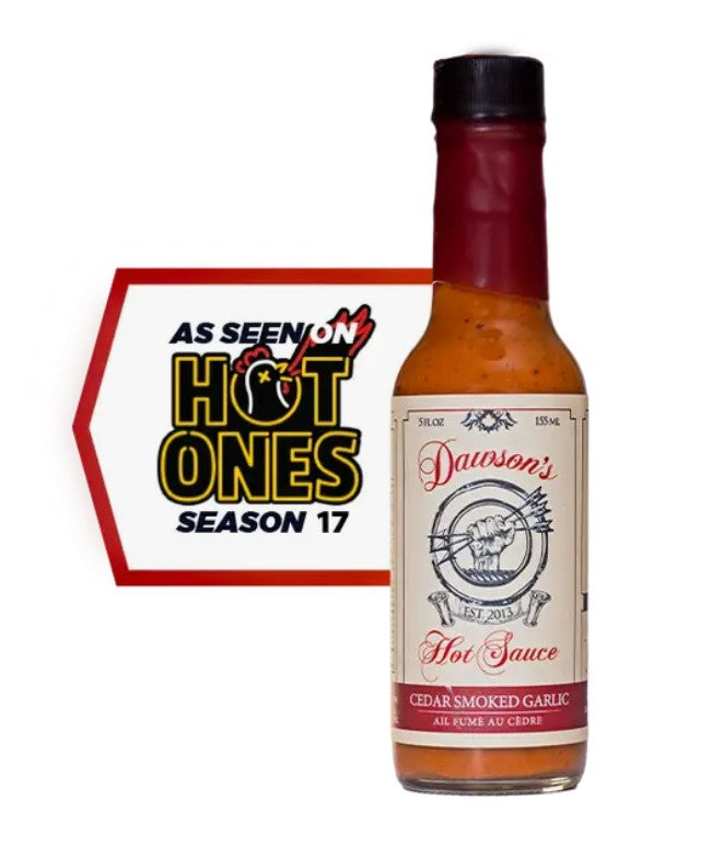 Cedar Smoked Garlic Hot Sauce - Hot Ones Season 17 Sauce #2