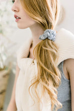 Load image into Gallery viewer, Chelsea King Thin Scrunchie - Leisure Club Heather Grey