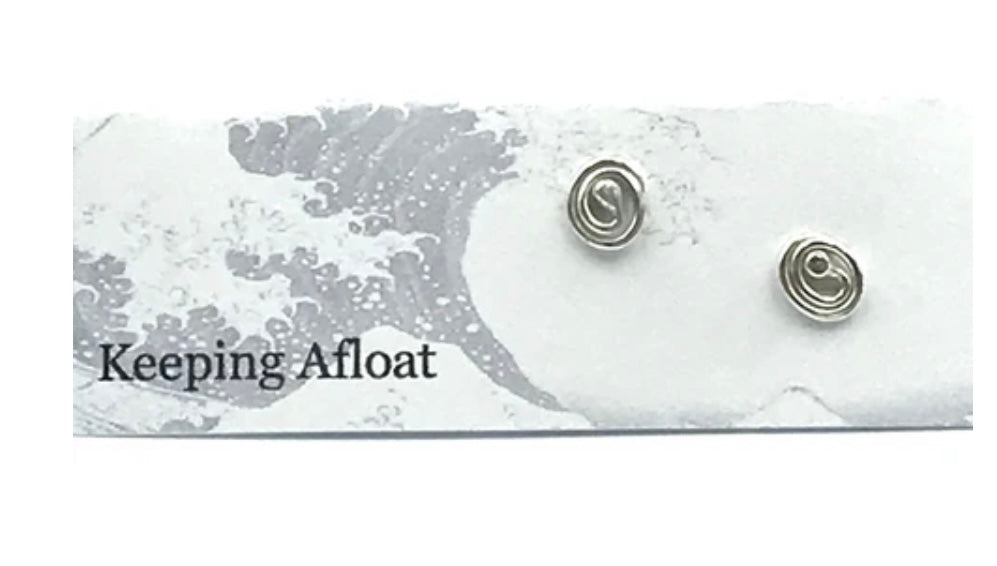 Keeping Afloat Rain Ripple Earring