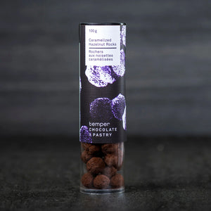 Chocolate Covered Hazelnut Rocks - Temper