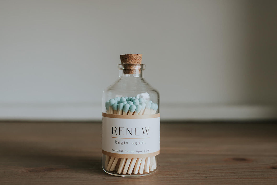 RENEW Arctic Teal Matches - Intention Collection