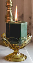 Load image into Gallery viewer, Forest Green Beeswax Hexagon Candle