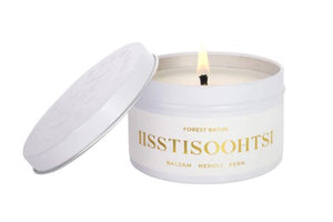 IISSTISOOHTSI - Forest Bathe - Tin Candle - Crowfoot Collective