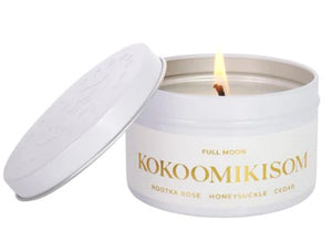 KOKOOMIKISOM - Full Moon - Tin Candle - Crowfoot Collective