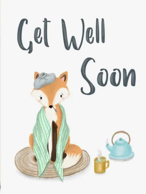 Get Well Soon, Thinking Of You Card - Inkwell