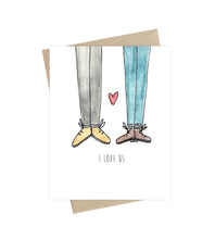 Load image into Gallery viewer, I Love Us -  Little May Papery Greeting Cards