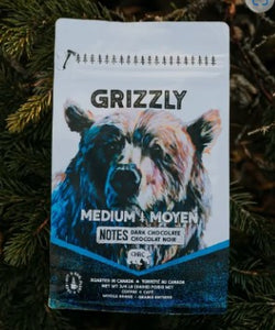 Grizzly Organic Medium Roast Coffee - 340g