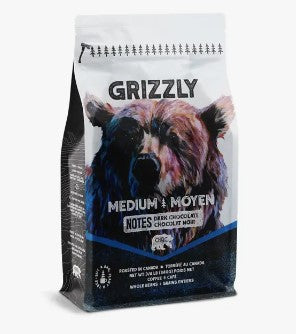 Grizzly Organic Medium Roast Coffee - 340g