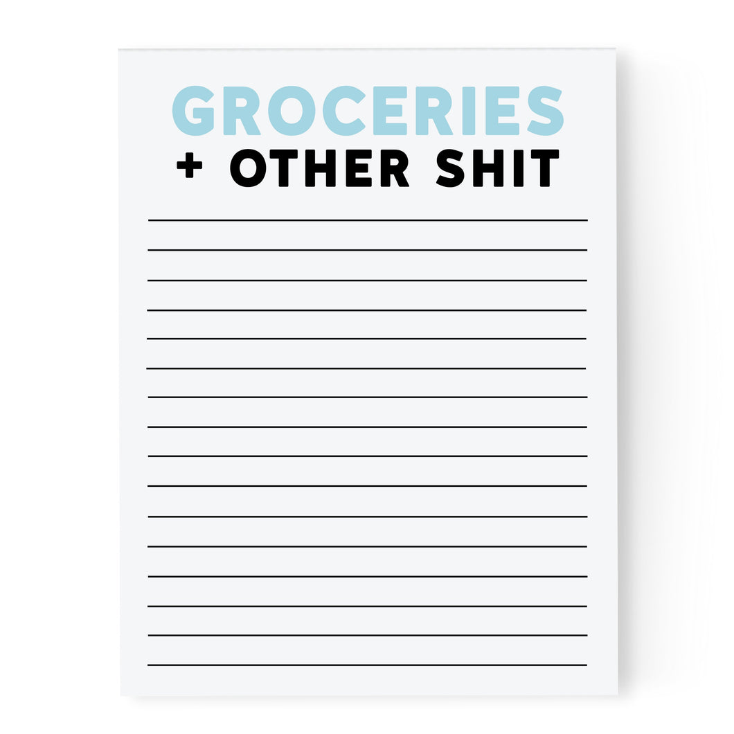 Groceries and Other Shit - Notepad