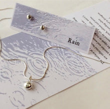 Load image into Gallery viewer, Keeping Afloat Rain Drop Necklace