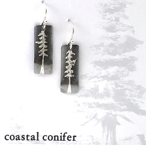 Keeping Afloat Coastal Conifer Earring