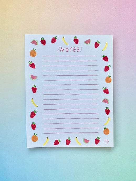 Fruit Notepad - Little May Papery Cards