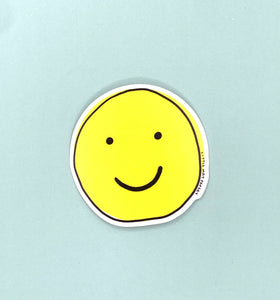 Smile Vinyl Sticker- Little May Papery