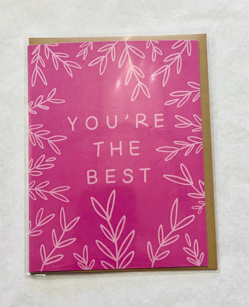 You're The Best -  Little May Papery Greeting Cards