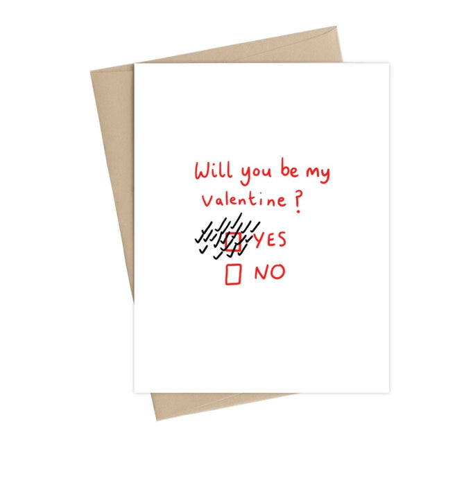 Will You Be My Valentine-  Little May Papery Greeting Cards LMP-01-13