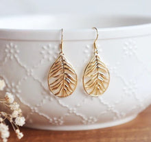 Load image into Gallery viewer, Lana Gold Leaf Earrings - Oh So Lovely