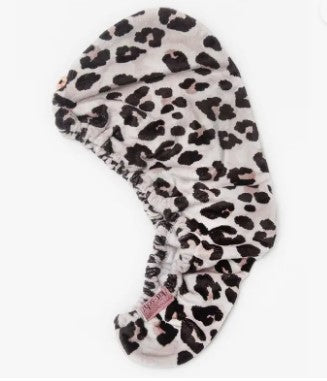 Quick Drying Hair Towel - Leopard - Kitsch
