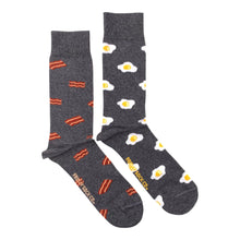 Load image into Gallery viewer, Men&#39;s Bacon and Eggs Socks - Friday Sock Co.