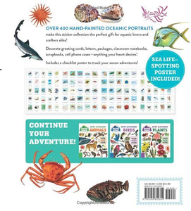Outdoor School Spot & Sticker Oceans - Sticker Book