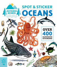 Load image into Gallery viewer, Outdoor School Spot &amp; Sticker Oceans - Sticker Book