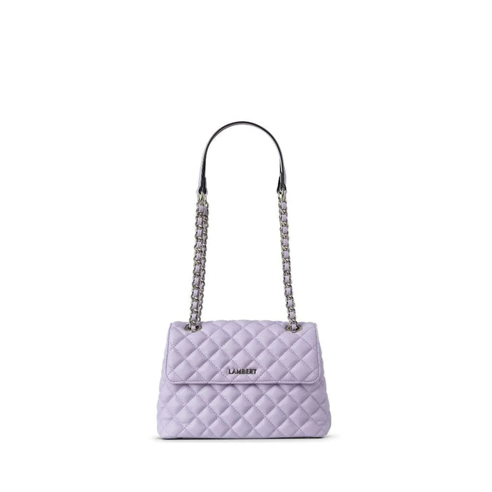 The Penelope - Lavender 2-in-1 Lavender Vegan Leather Handbag - Lambert Bags