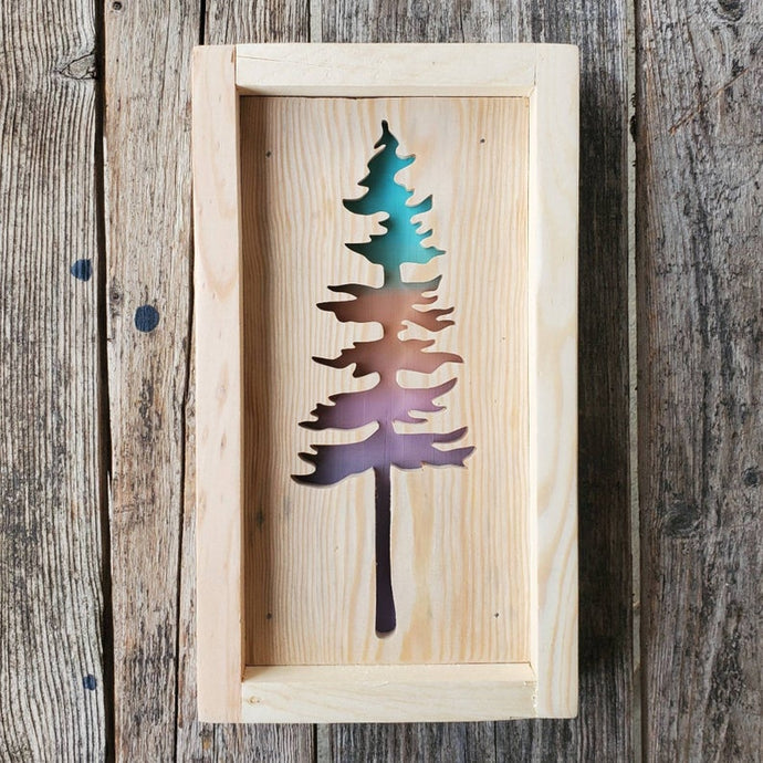 Small Sunset Tree Wall Art #38 - Westcoastkitsch